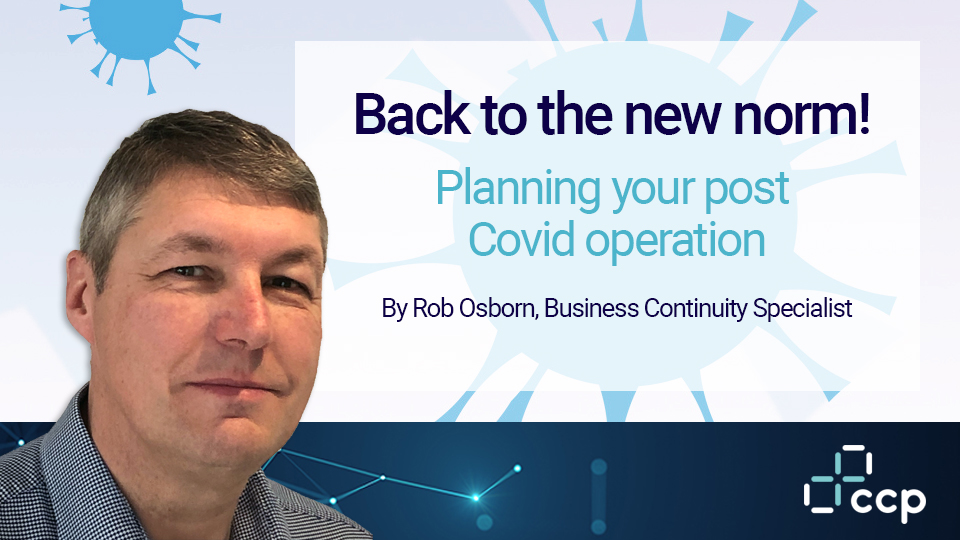 CCP LinkedIn Story - Business Continuity - Rob Osborn