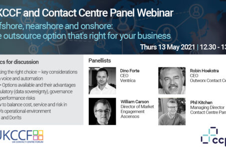 Contact Centre Panel & UKCCF Outsourcer Webinar 2